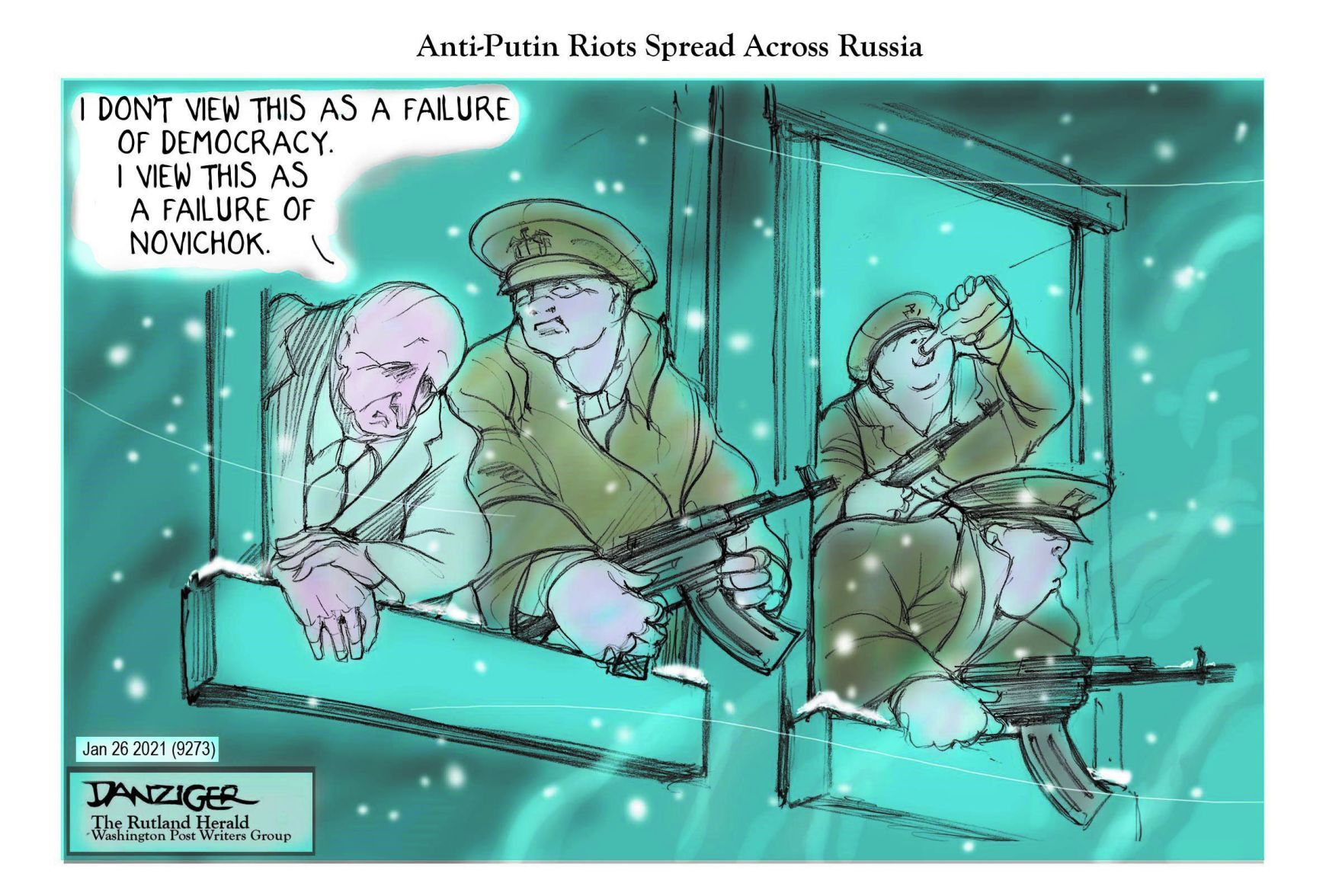 Jeff Danziger cartoon